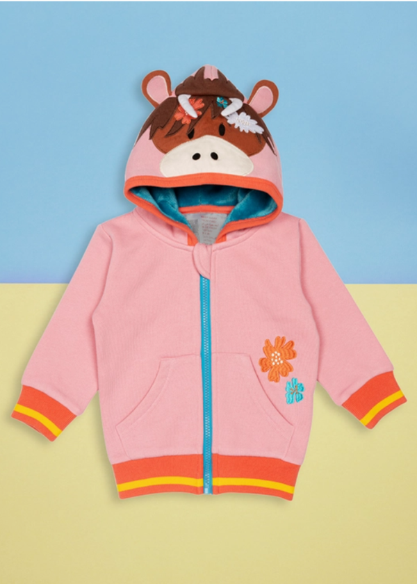 Bonnie Highland Cow Hoodie