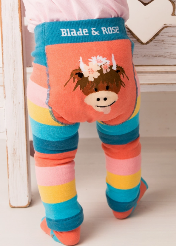 Bonnie Highland Cow Leggings