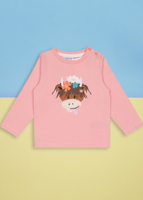 Bonnie Highland Cow Top