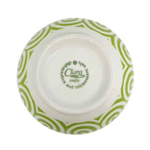 Clara Bowl - Irish Blessing Spiral