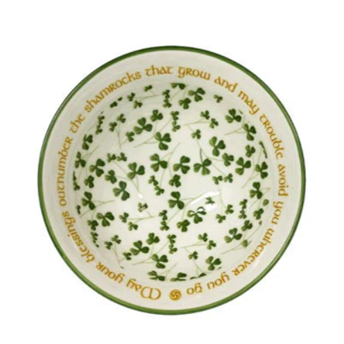 Clara Bowl - Shamrock Blessing