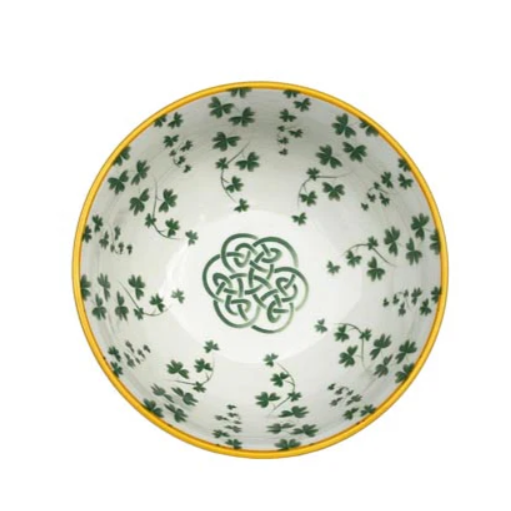 Clara Bowl - Trellis Shamrock