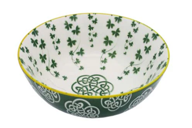 Clara Bowl - Trellis Shamrock