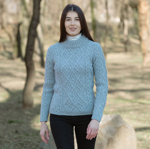 Aran Cable Knit Sweater