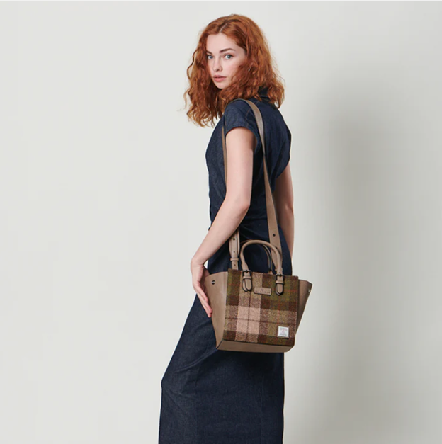 Harris Tweed Medium Caillie Tote