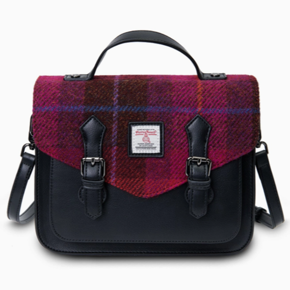 Harris Tweed Medium Calton Satchel