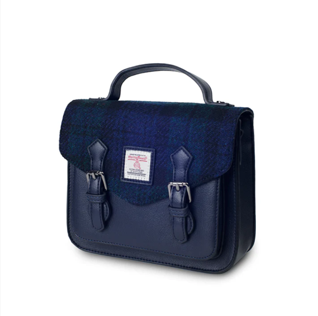 Harris Tweed Mini Calton Satchel