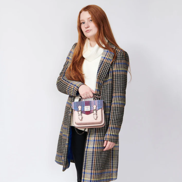 Harris Tweed Mini Calton Satchel