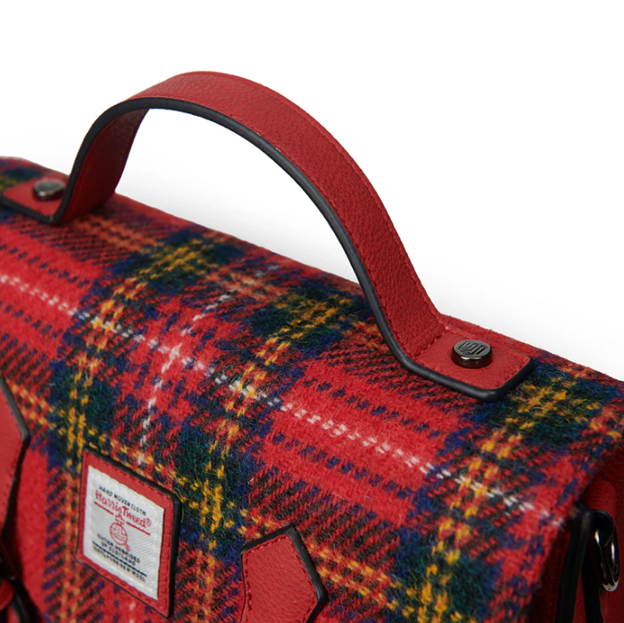 Harris Tweed Mini Calton Satchel