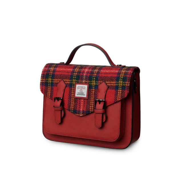 Harris Tweed Mini Calton Satchel