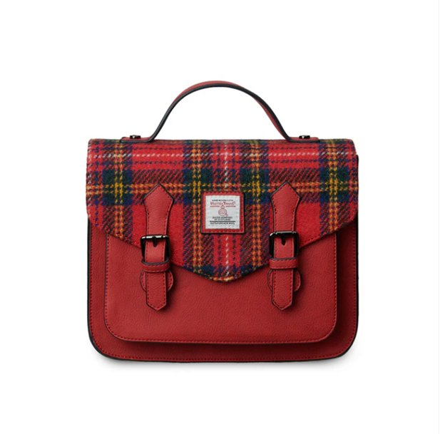 Harris Tweed Medium Calton Satchel