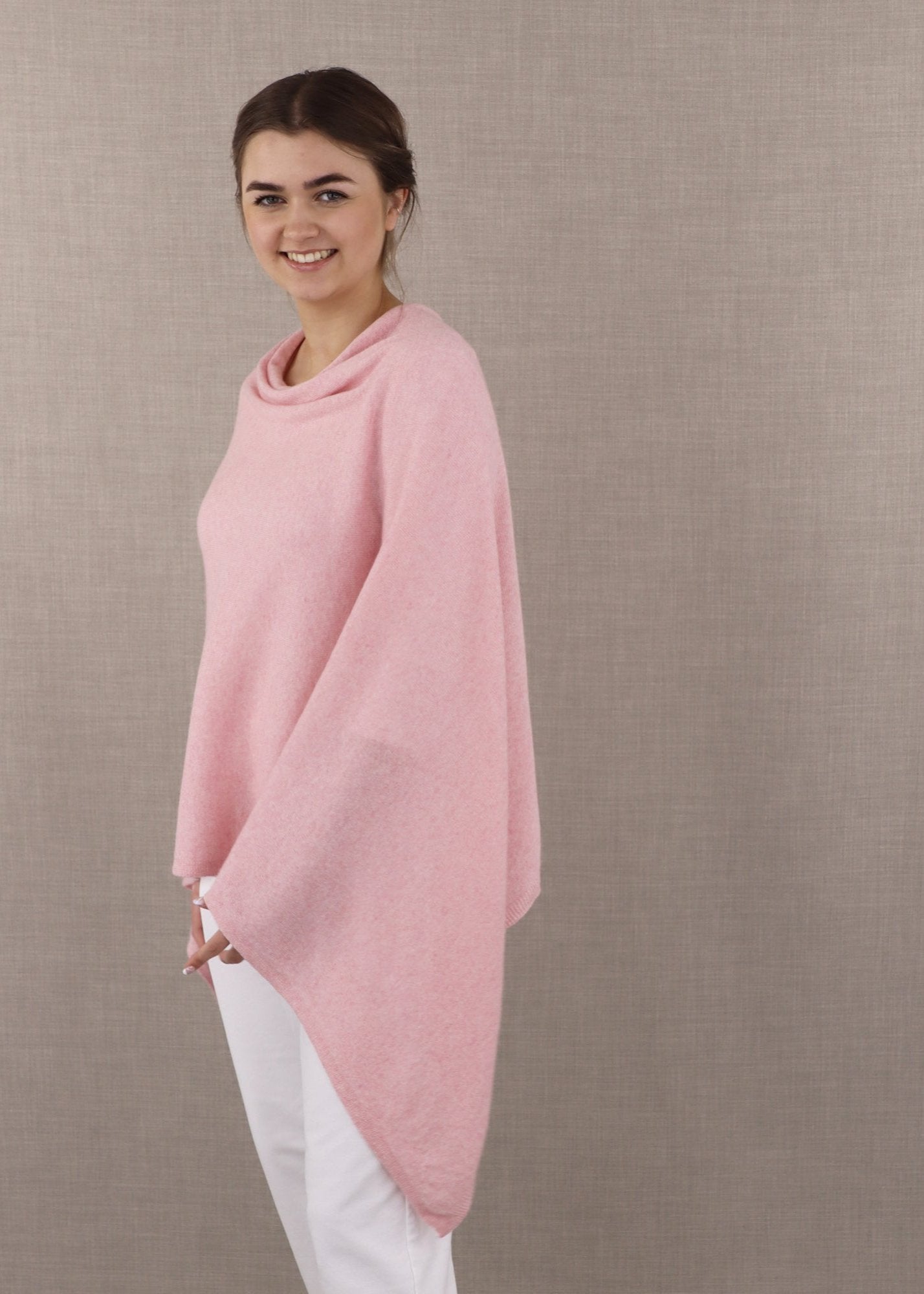 Cashmere Blend Poncho