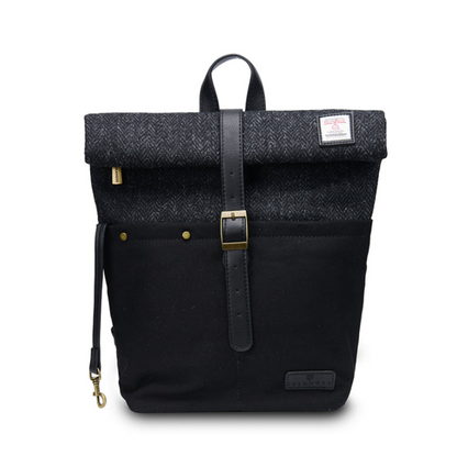 Harris Tweed Canvas Backpack