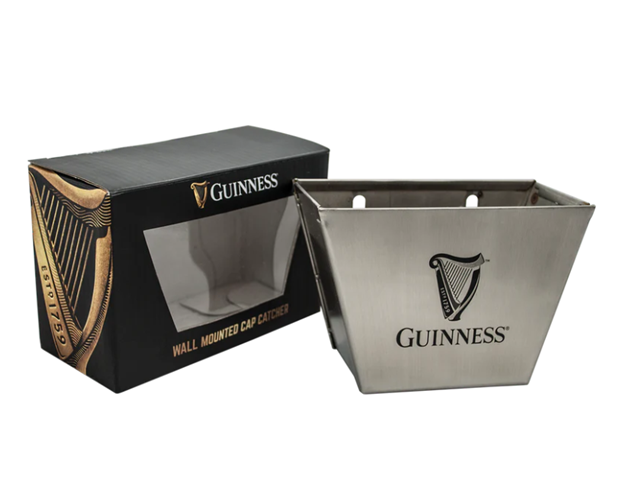 Guinness Bottle Cap Catcher Wall Mounted – Across The Pond