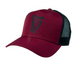 Guinness Baseball Cap Black & Red Harp Trucker