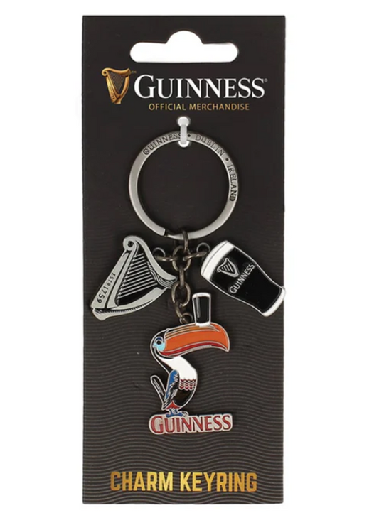 Guinness Toucan Charm Keyring