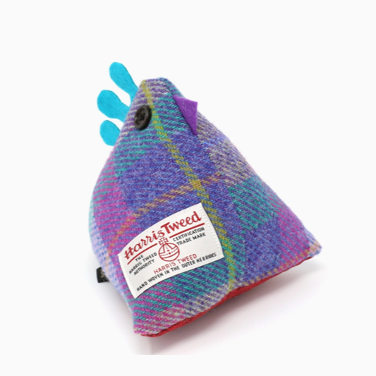 Harris Tweed Chicken Doorstop