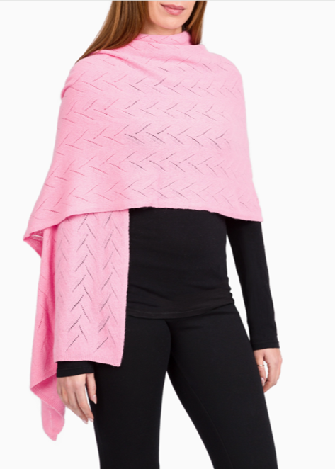 Classic Cashmere Blend Stole - Clarissa