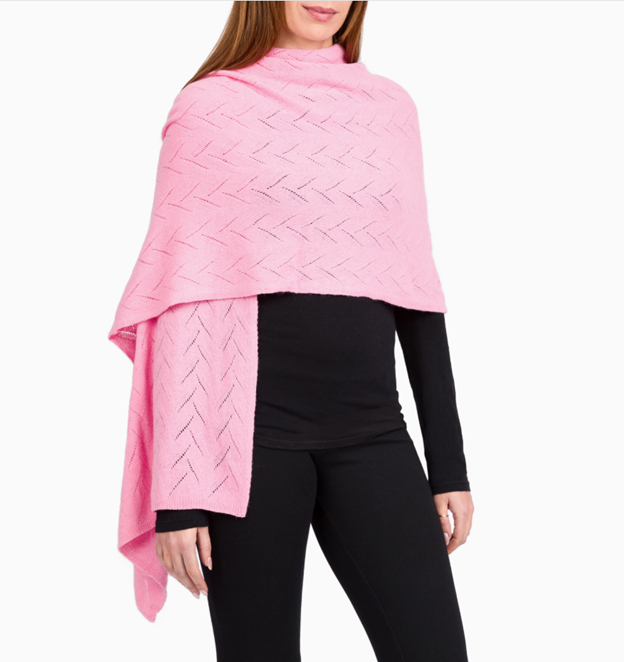 Classic Cashmere Blend Stole - Clarissa