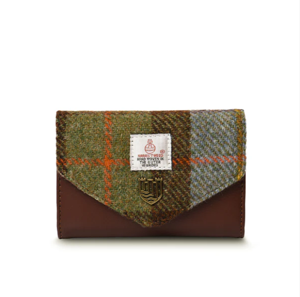 Harris Tweed Small Clasp Wallet