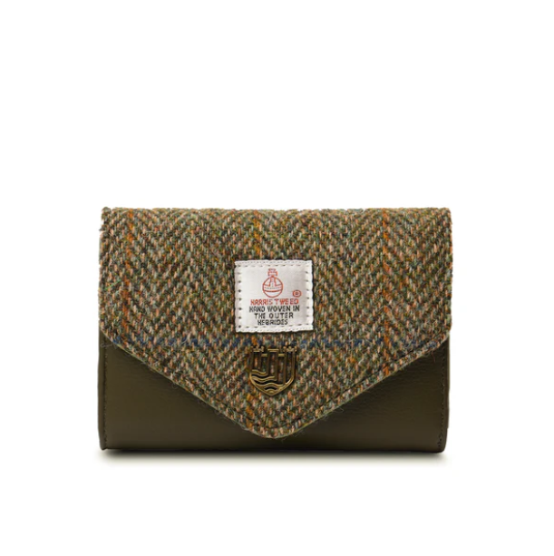 Harris Tweed Small Clasp Wallet