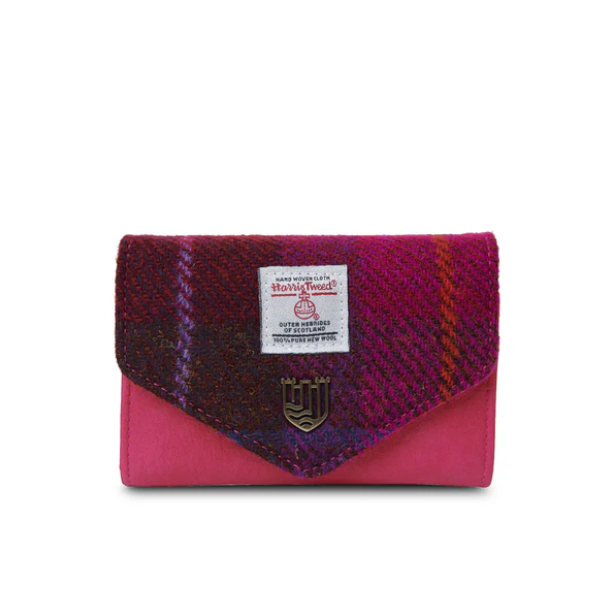 Harris Tweed Small Clasp Wallet