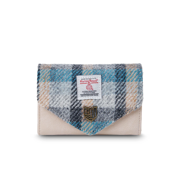 Harris Tweed Small Clasp Wallet