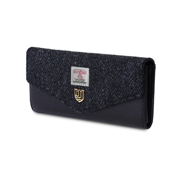 Harris Tweed Large Clasp Wallet