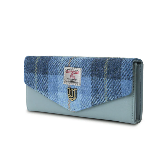 Harris Tweed Large Clasp Wallet