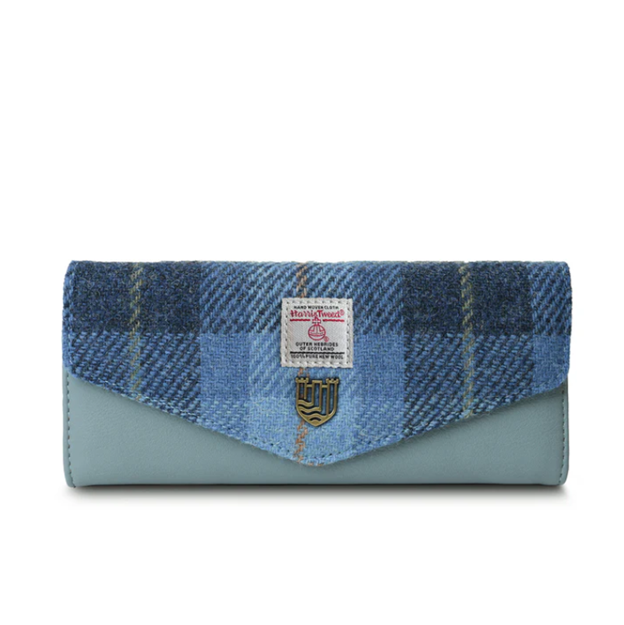 Harris Tweed Large Clasp Wallet