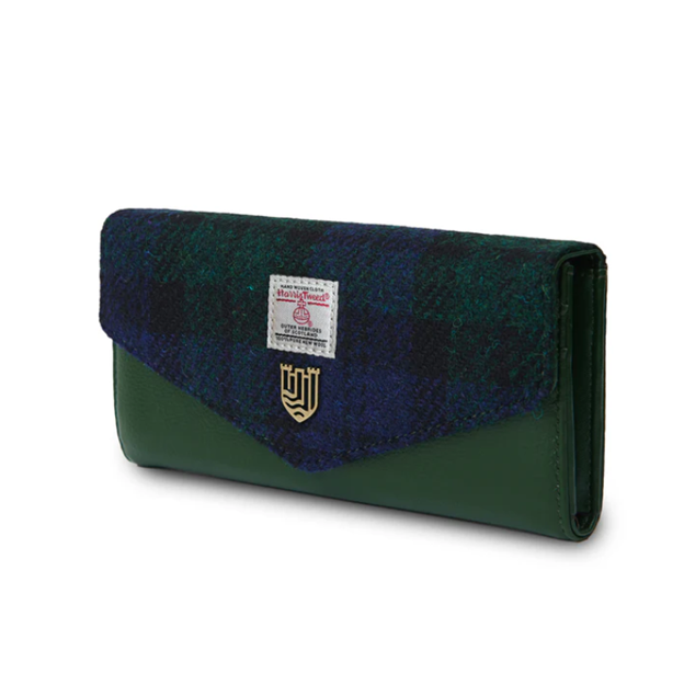 Harris Tweed Large Clasp Wallet