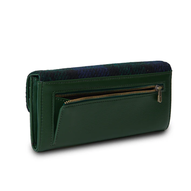 Harris Tweed Large Clasp Wallet