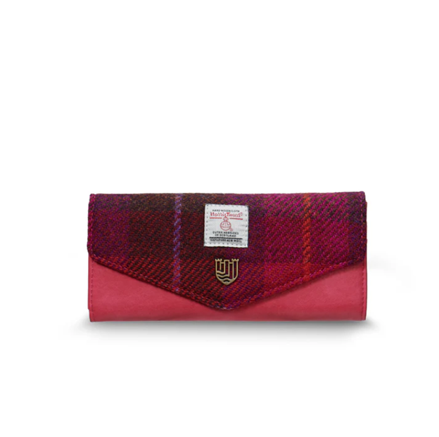 Harris Tweed Large Clasp Wallet