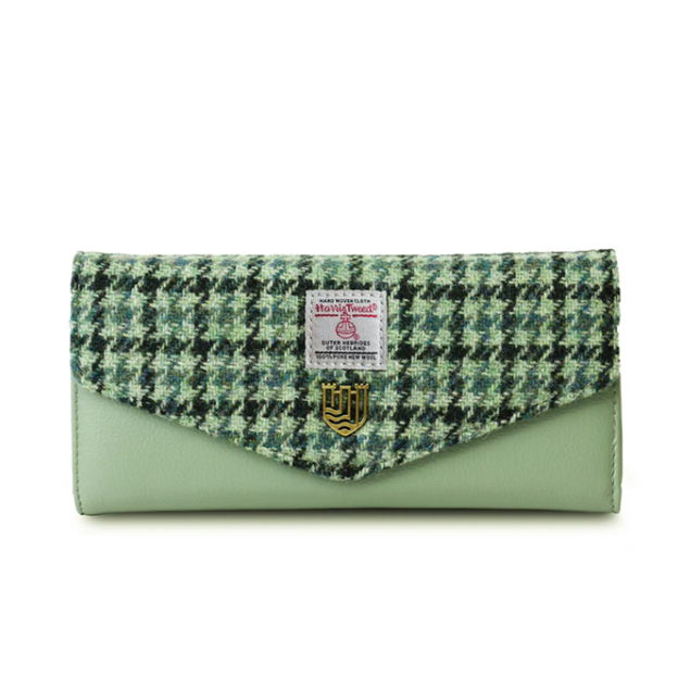 Harris Tweed Large Clasp Wallet