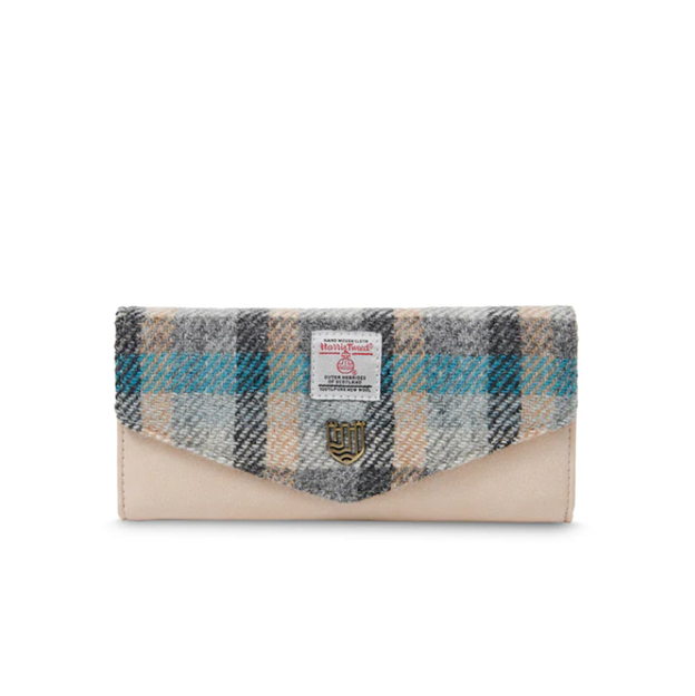 Harris Tweed Large Clasp Wallet