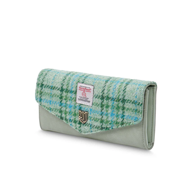 Harris Tweed Large Clasp Wallet