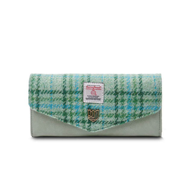 Harris Tweed Large Clasp Wallet