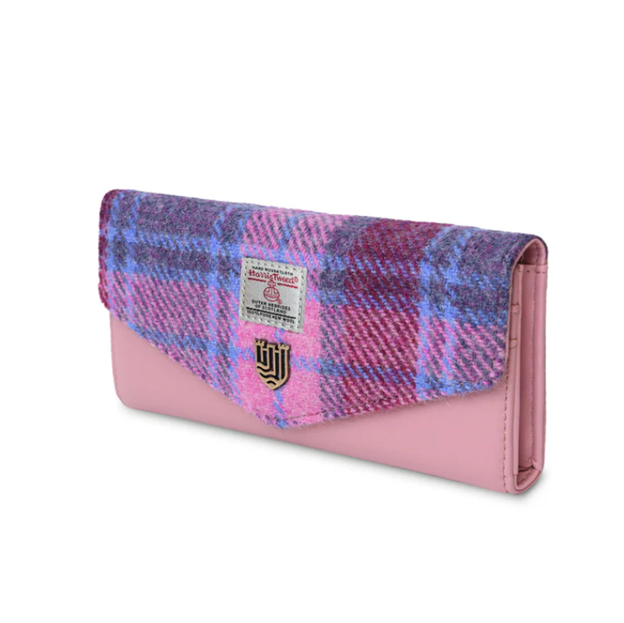 Harris Tweed Large Clasp Wallet