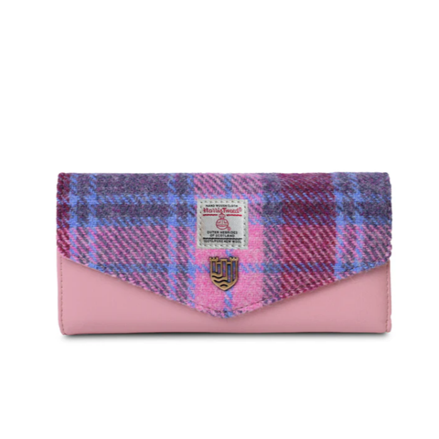 Harris Tweed Large Clasp Wallet