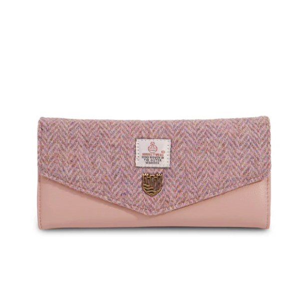 Harris Tweed Large Clasp Wallet