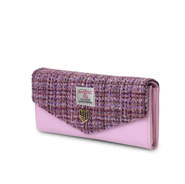 Harris Tweed Large Clasp Wallet