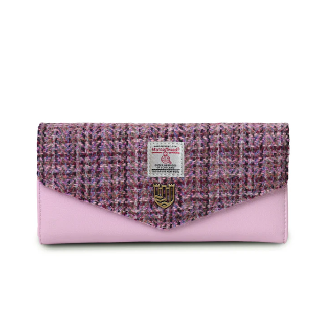 Harris Tweed Large Clasp Wallet