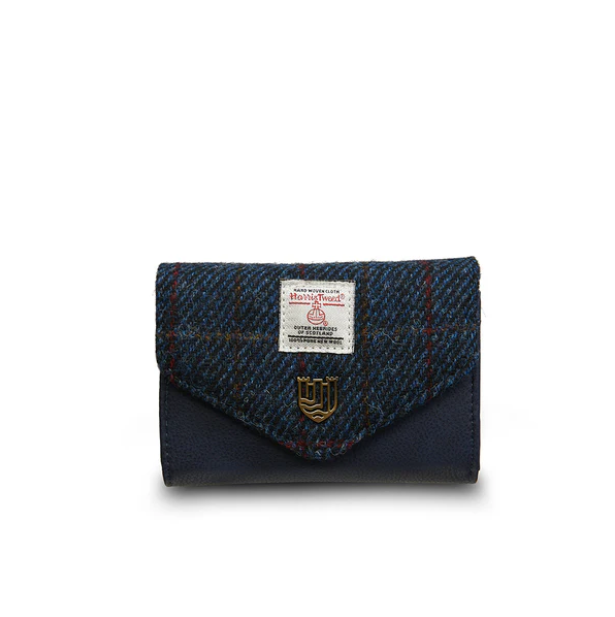 Harris Tweed Small Clasp Wallet