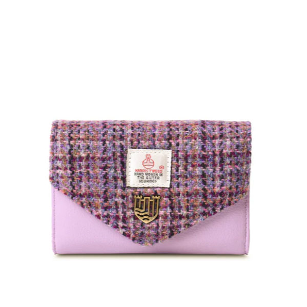 Harris Tweed Small Clasp Wallet