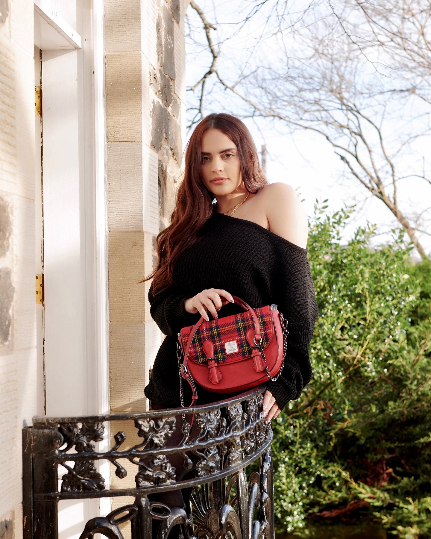 Harris Tweed Medium Cobble Satchel