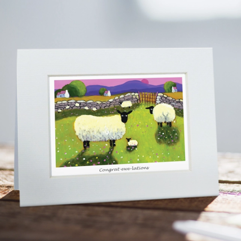 Greeting Card - Congrat-Ewe-Lations