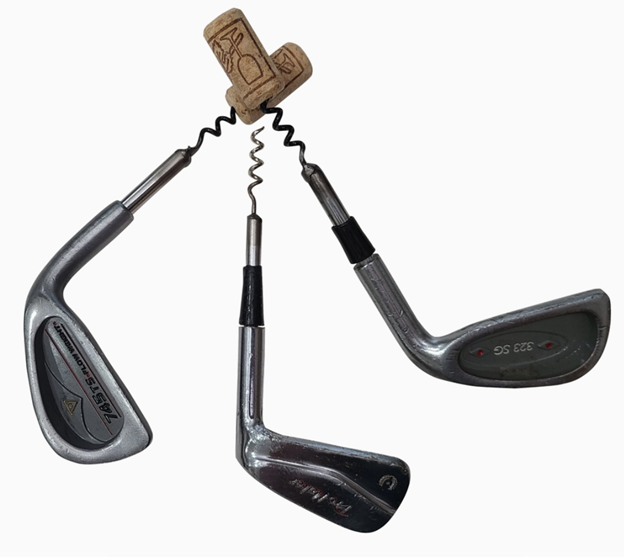 Golf Corkscrew - Club Iron