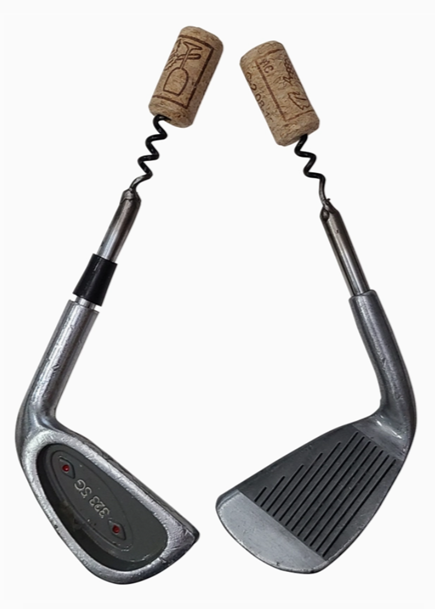 Golf Corkscrew - Club Iron