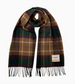 Pure Wool Tartan Check Scarf