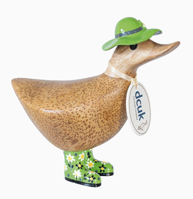 Dcuk Floral Hat & Boots Ducky